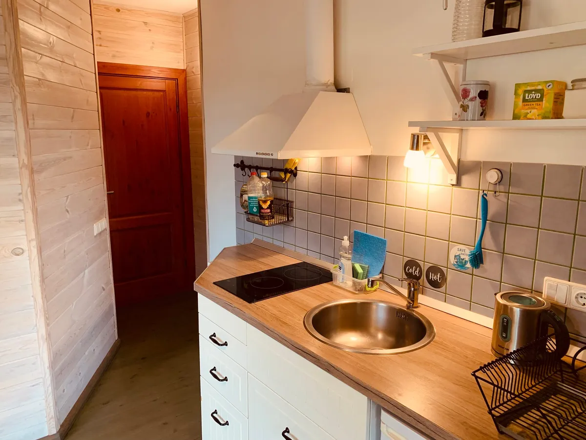 2 apartamentas: virtuvė
