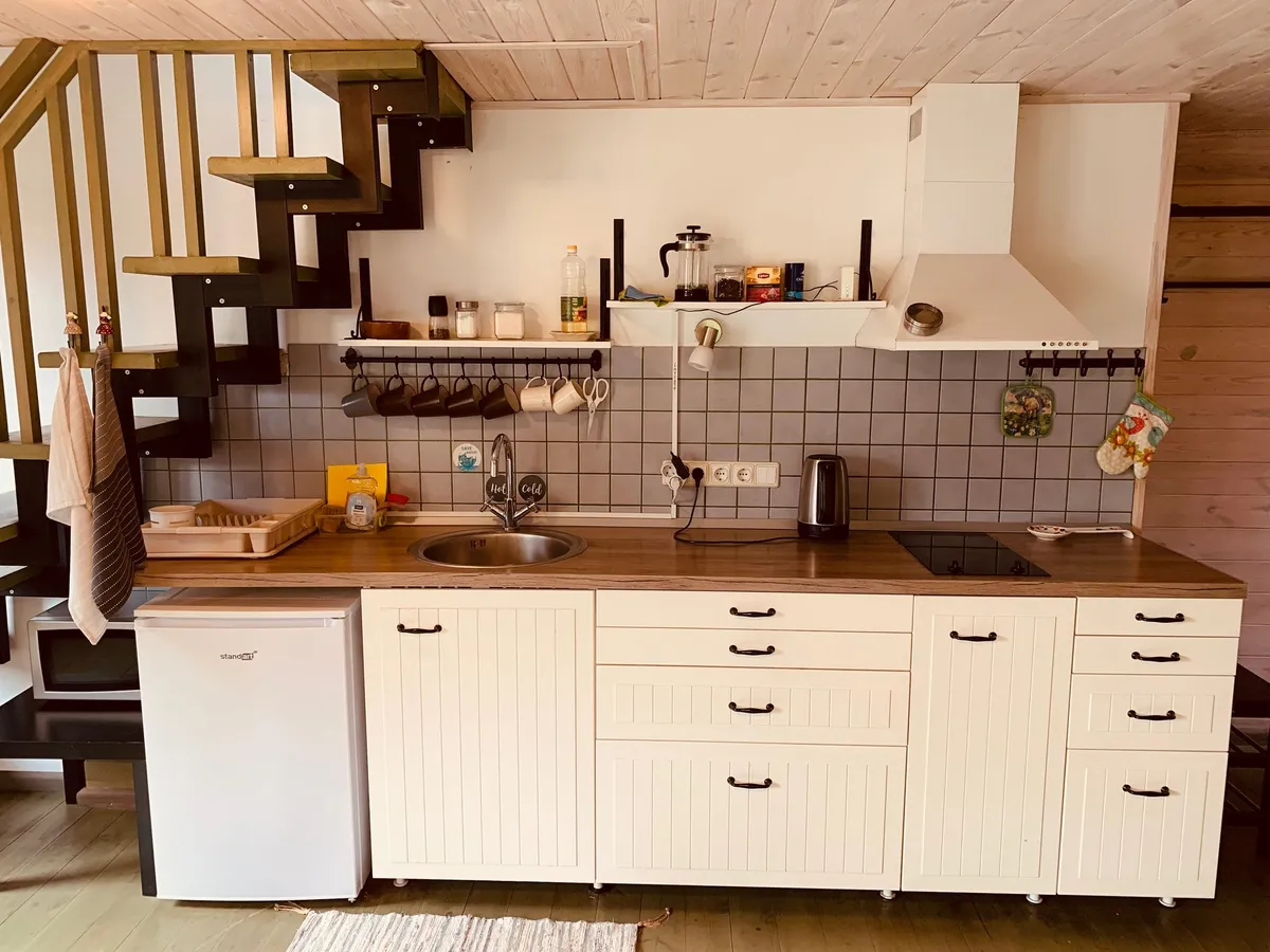 3 apartamentas: virtuvė